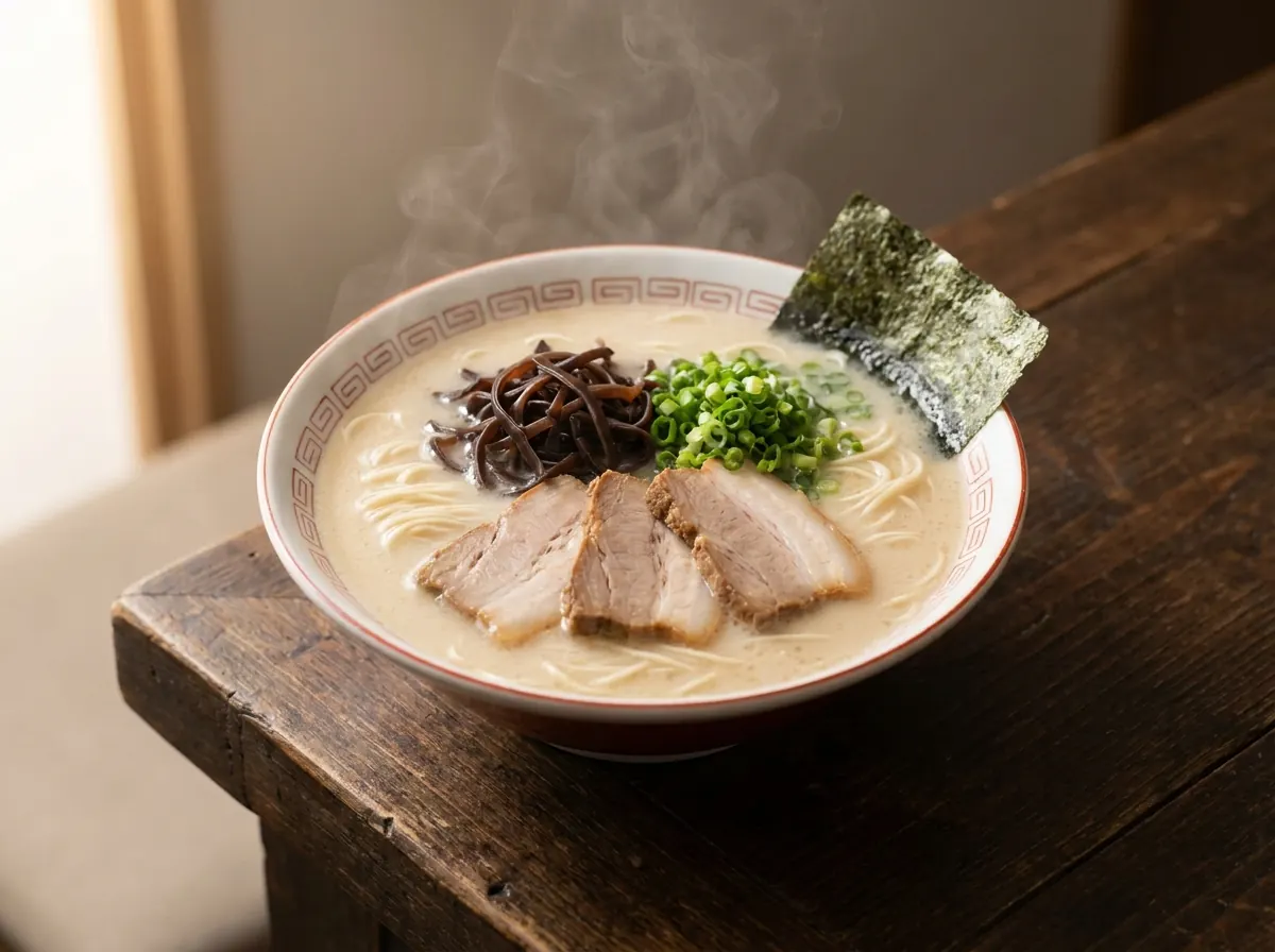 麺や 成宝の豚骨ラーメン